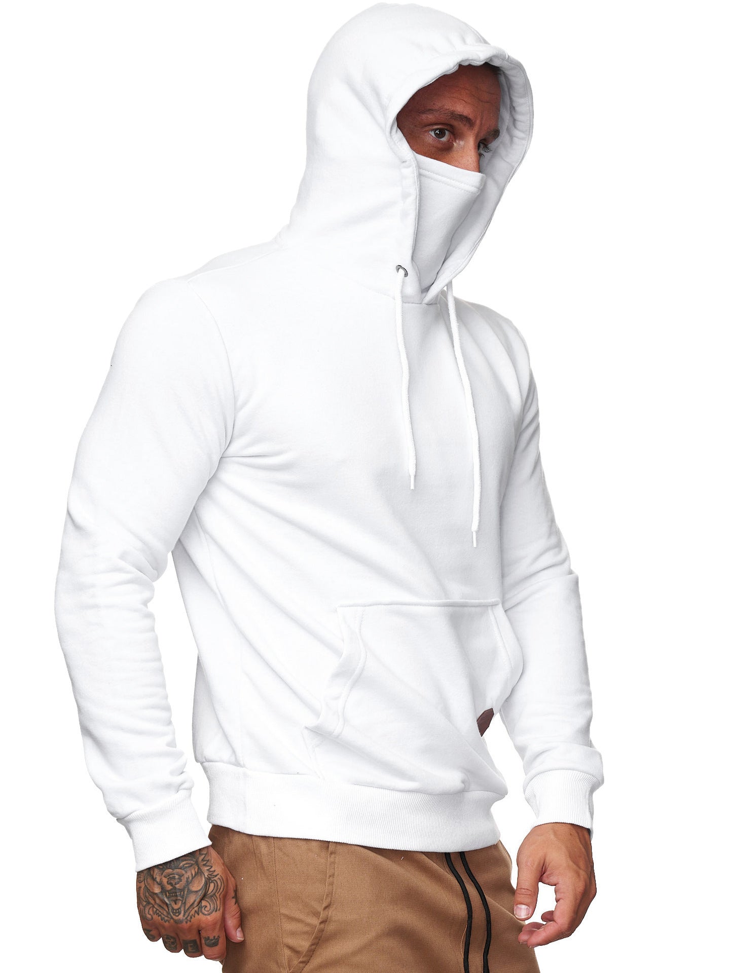 Bandit Autumn Sports Men Sweater Solid Colour