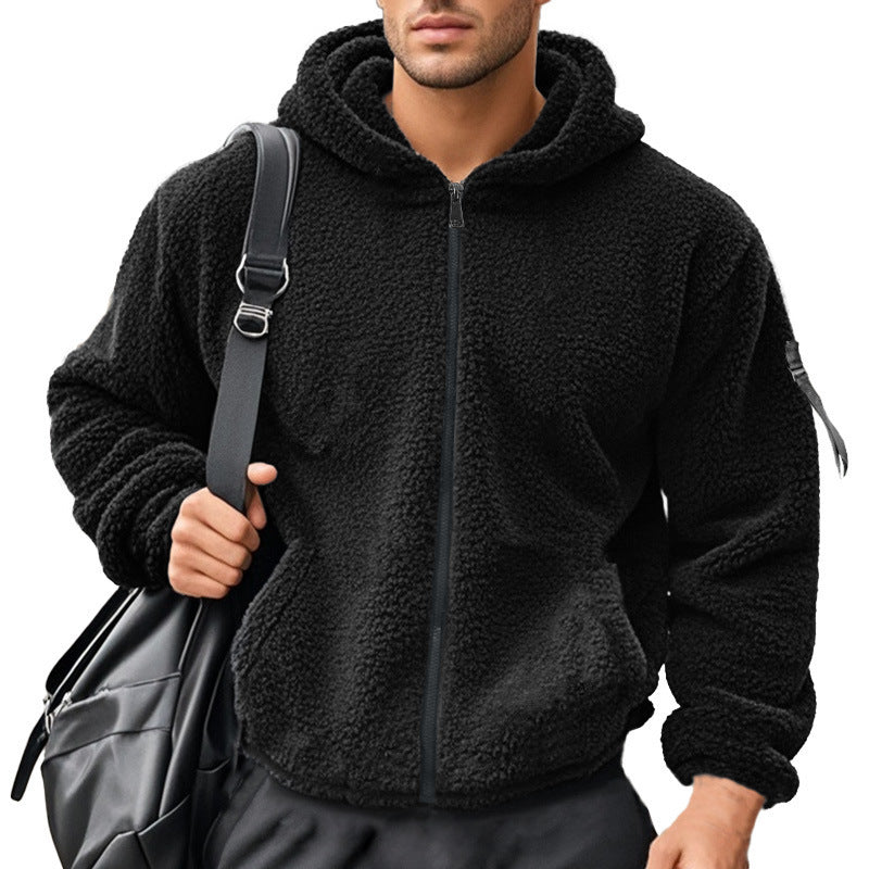 American Men's Double-sided Bejirog Loose Hooded Hoodie