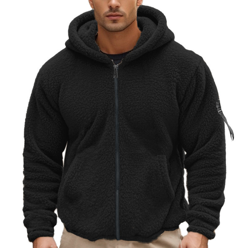 American Men's Double-sided Bejirog Loose Hooded Hoodie