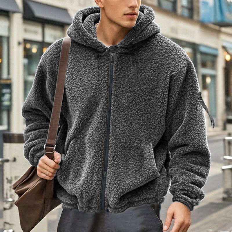 American Men's Double-sided Bejirog Loose Hooded Hoodie