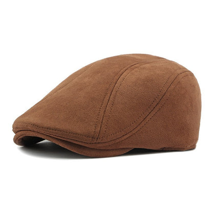 Simple Light Board Suede Hat For Men