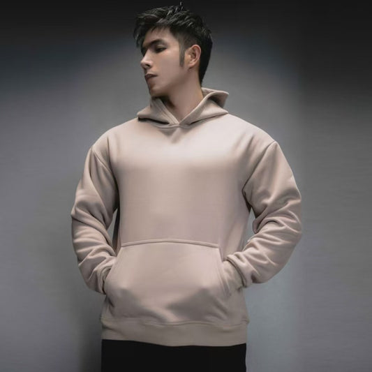 American-style Heavy Polar Fleece Casual Exercise Training Running Hooded Sweater