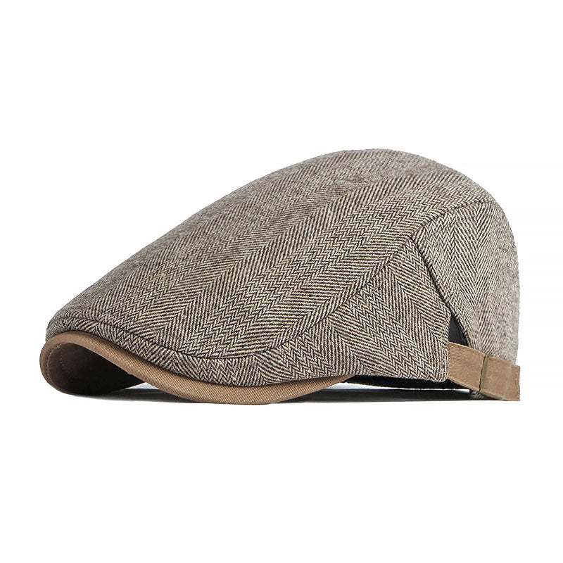 Men Retro Cotton Beret