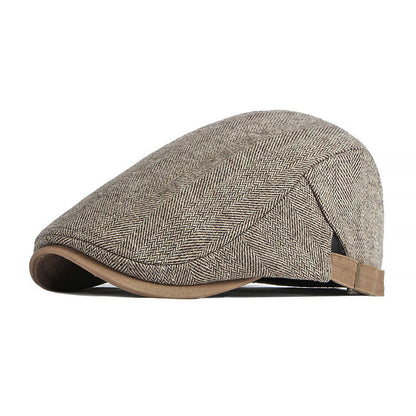 Men Retro Cotton Beret
