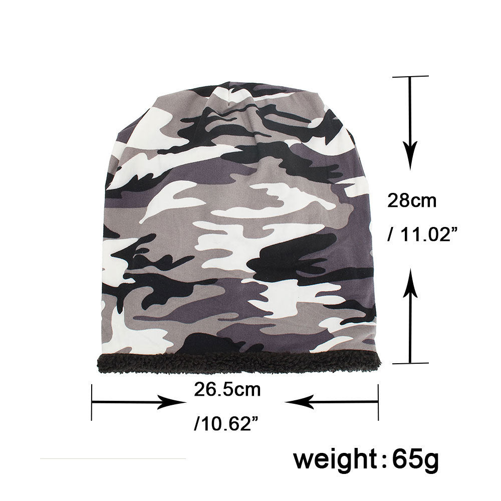 Autumn And Winter New Camouflage Beanie
