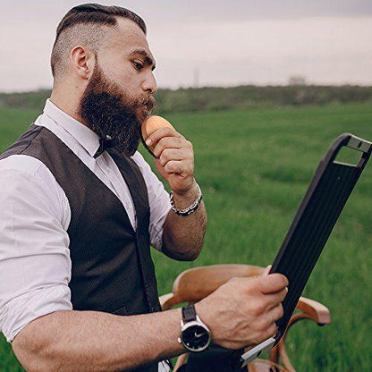 Gritnex Natural Boar Beard Brush