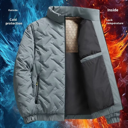 Winter Cotton-padded Warm Coat Men's