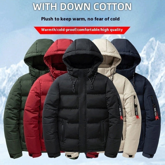Men's Cotton Loose Velvet Jacket