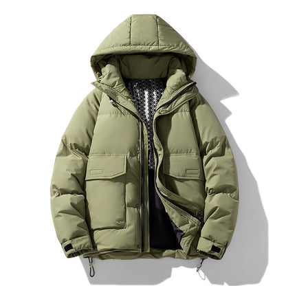 Hooded Down Jacket Men's