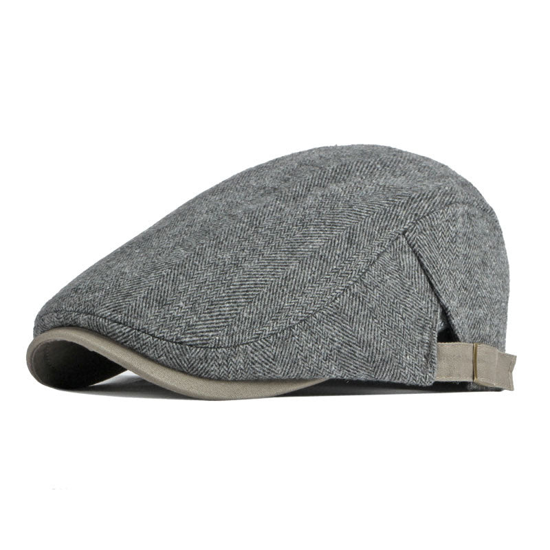 Men Retro Cotton Beret
