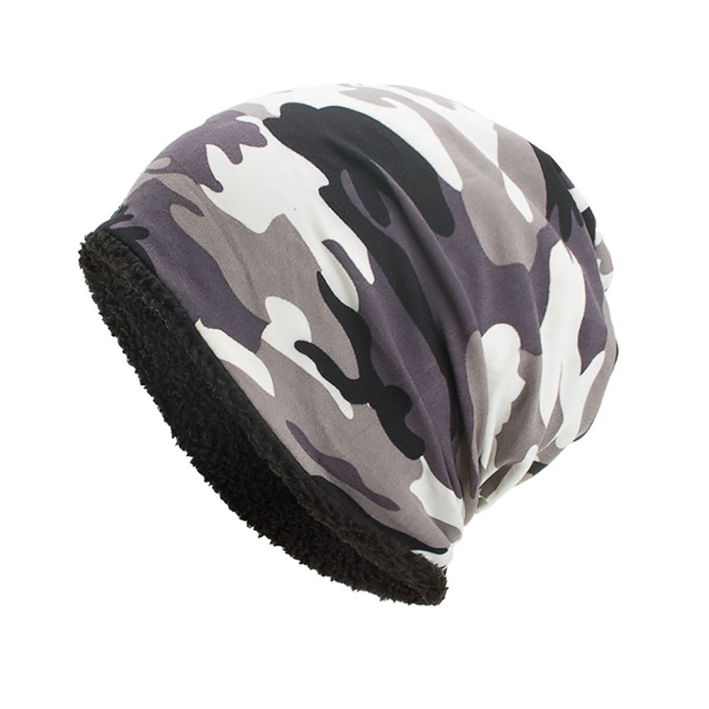 Autumn And Winter New Camouflage Beanie
