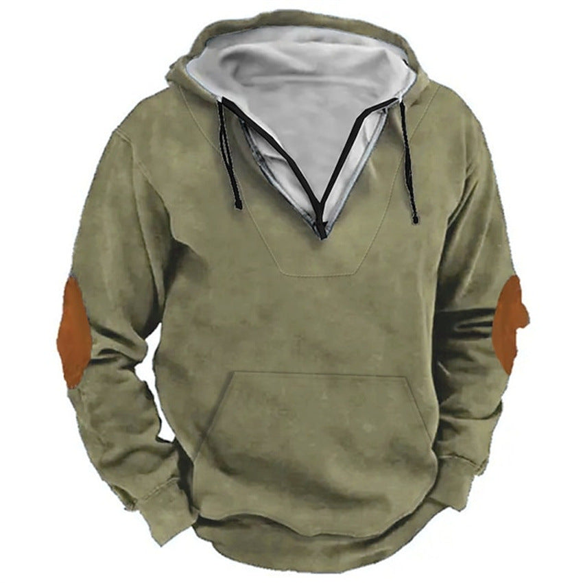 Men's Hooded Sweater Casual Fashion