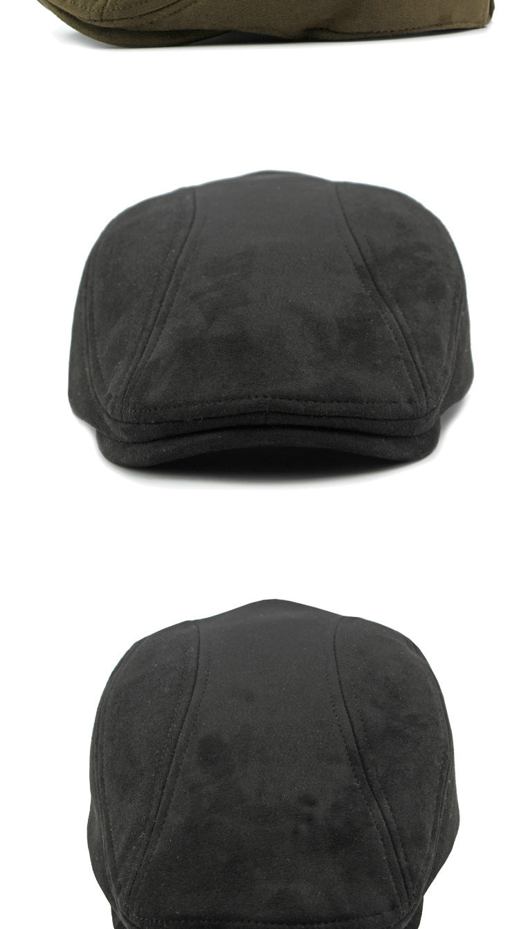 Simple Light Board Suede Hat For Men