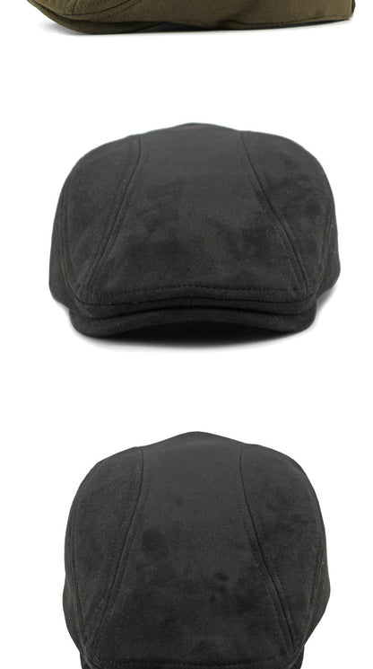 Simple Light Board Suede Hat For Men