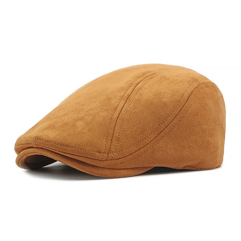Simple Light Board Suede Hat For Men