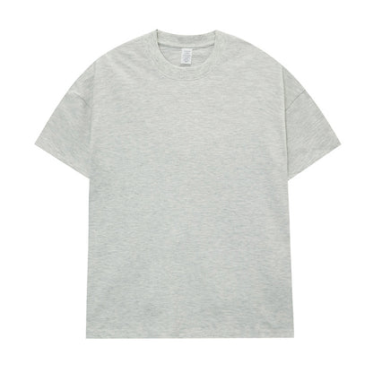 Men's Cotton Seamless Round Neck Short-sleeved T-shirt