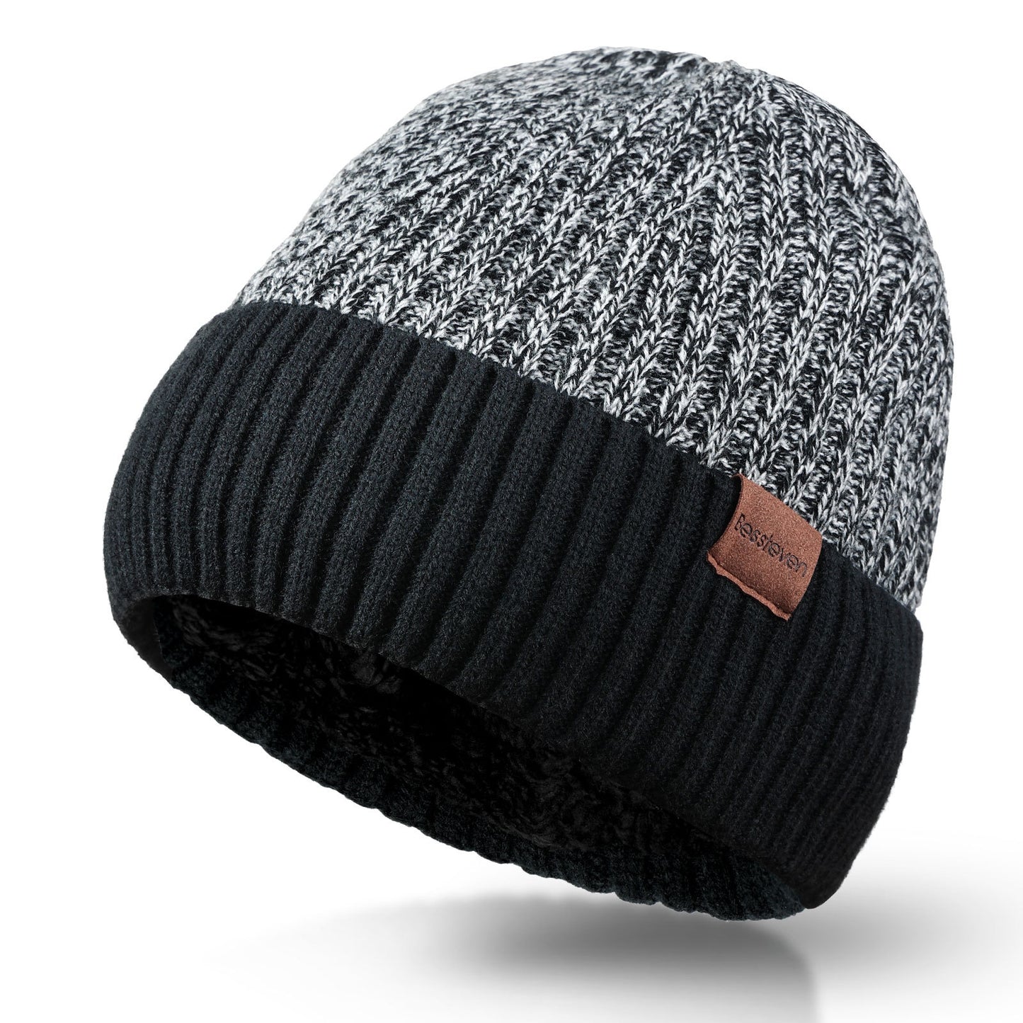 Men's Woollen Cap: Warm Ear Protection for Big Head Sizes