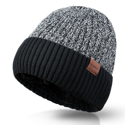 Men's Woollen Cap: Warm Ear Protection for Big Head Sizes