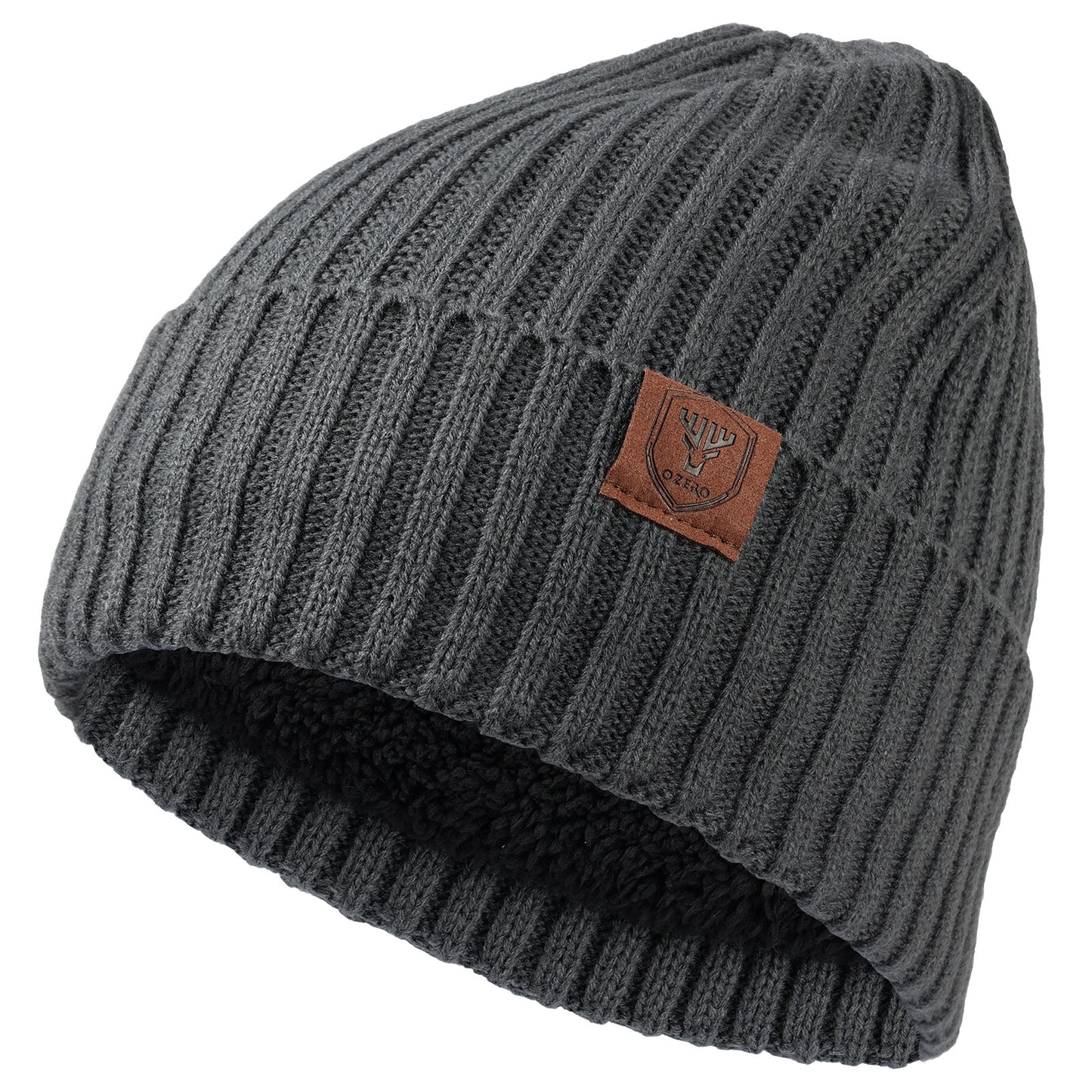 Men's Woollen Cap: Warm Ear Protection for Big Head Sizes
