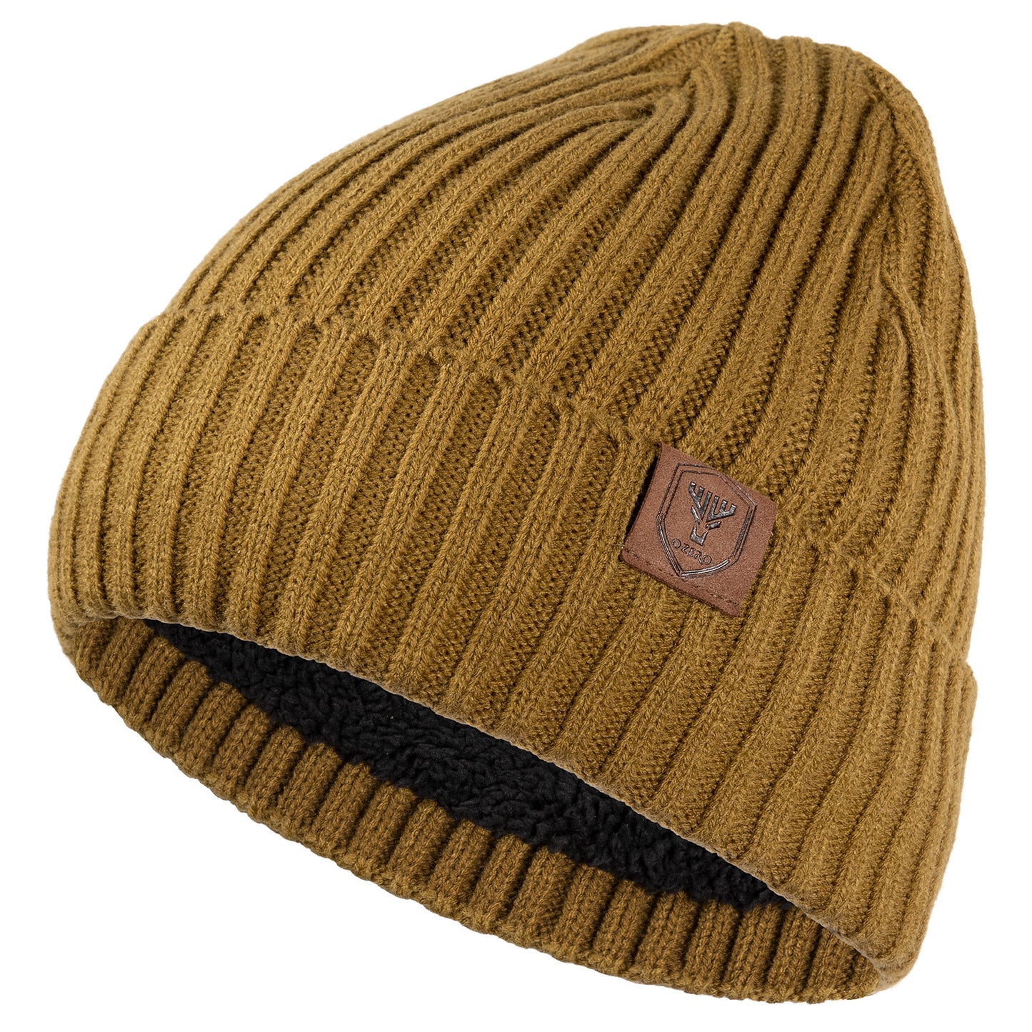 Men's Woollen Cap: Warm Ear Protection for Big Head Sizes