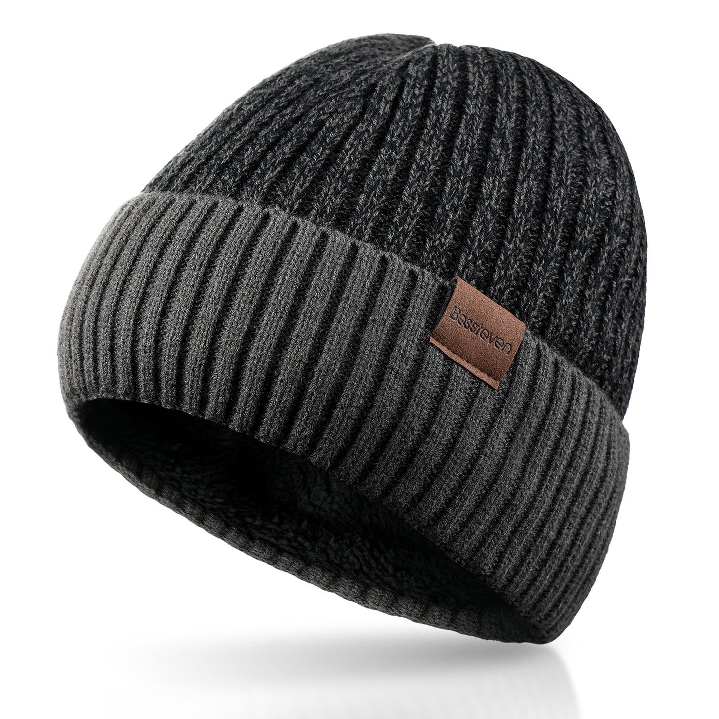 Men's Woollen Cap: Warm Ear Protection for Big Head Sizes