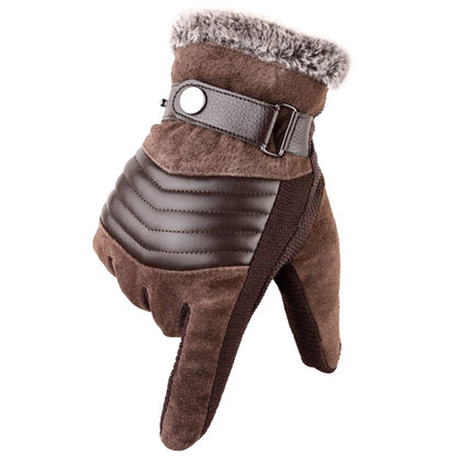 Men's Thickened And Padded Gloves Gloves