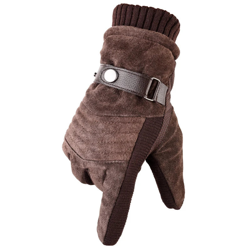 Men's Thickened And Padded Gloves Gloves