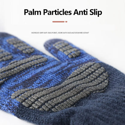 Men  Gloves Thicken Wool Cashmere, Touch Screen.