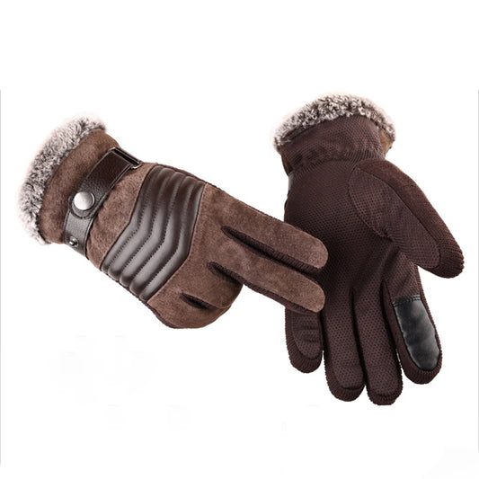 Men's Thickened And Padded Gloves Gloves