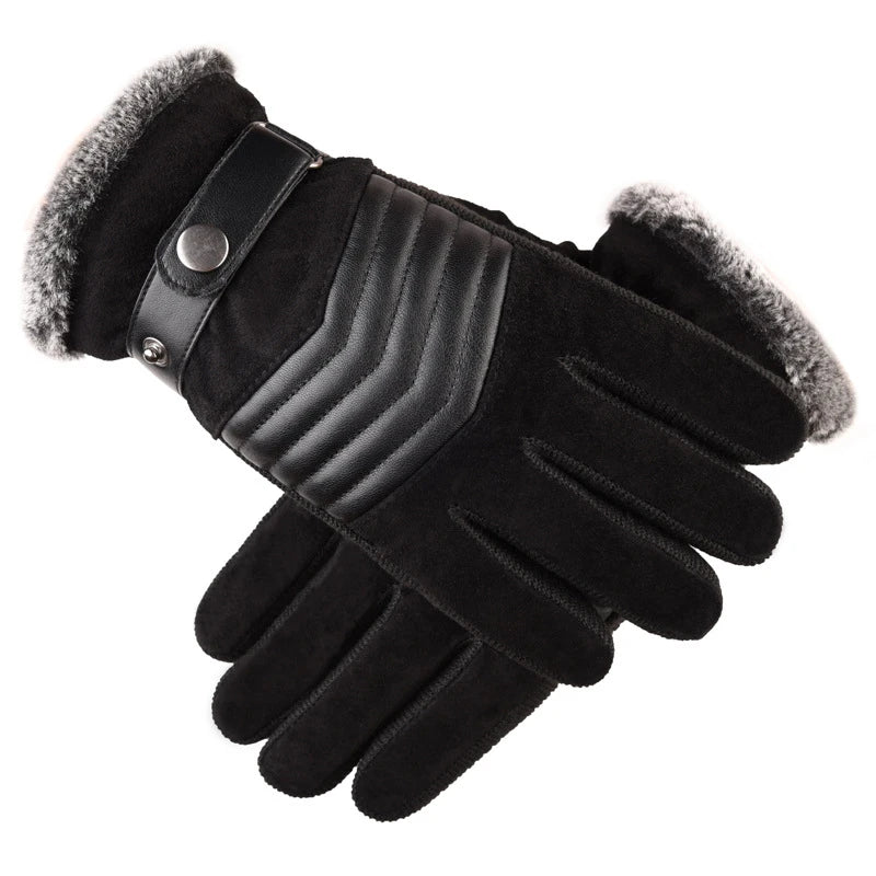 Men's Thickened And Padded Gloves Gloves