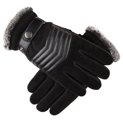Men's Thickened And Padded Gloves Gloves