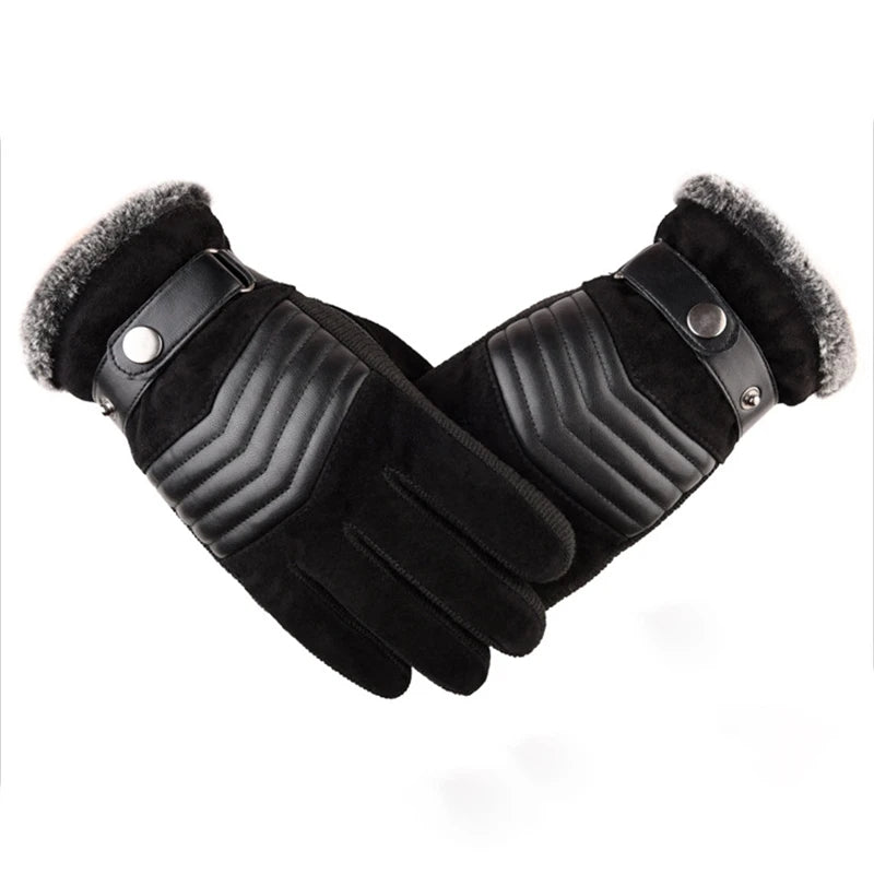 Men's Thickened And Padded Gloves Gloves