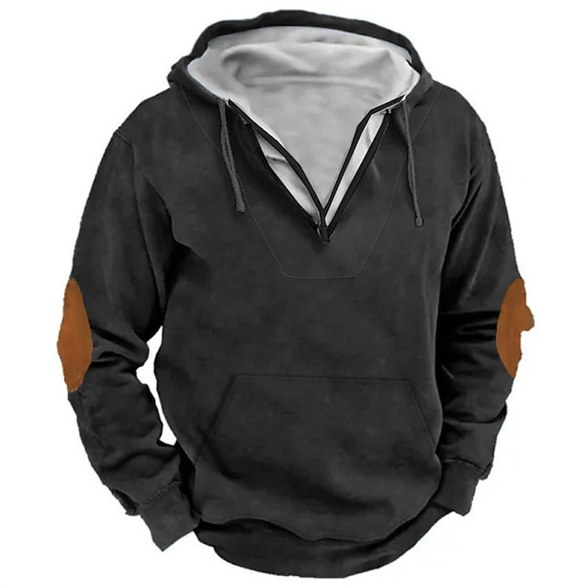 Men's Hooded Sweater Casual Fashion