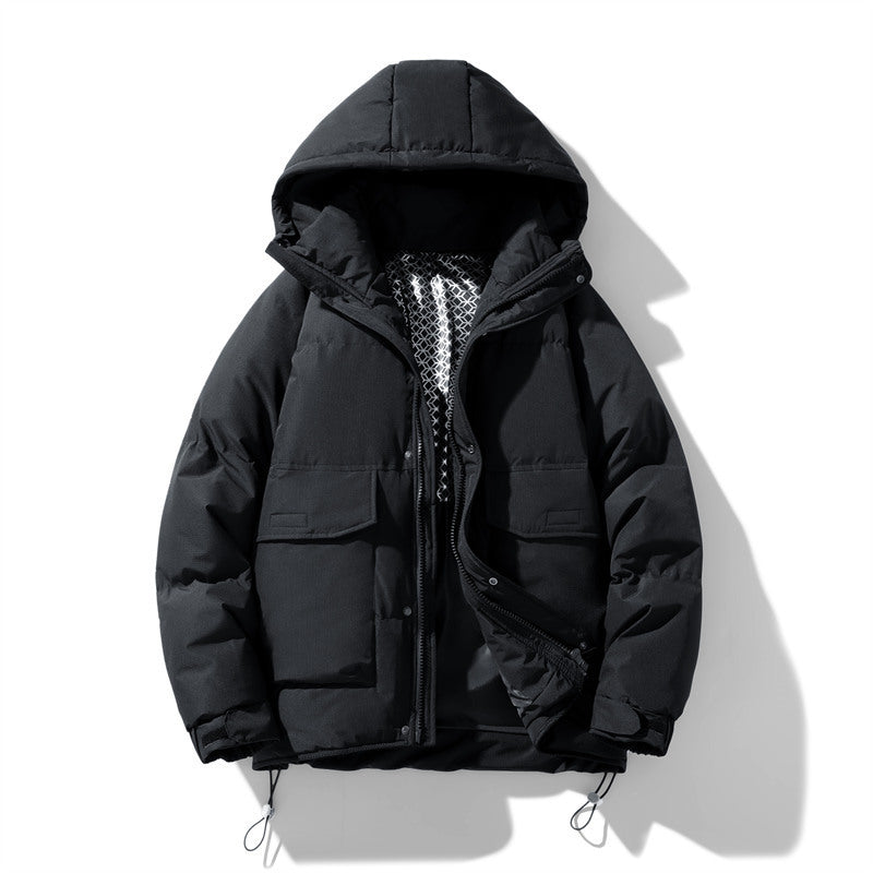 Hooded Down Jacket Men's