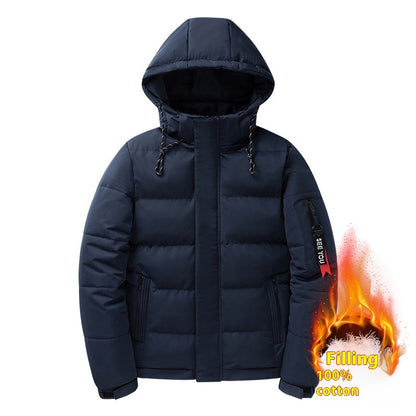 Men's Cotton Loose Velvet Jacket