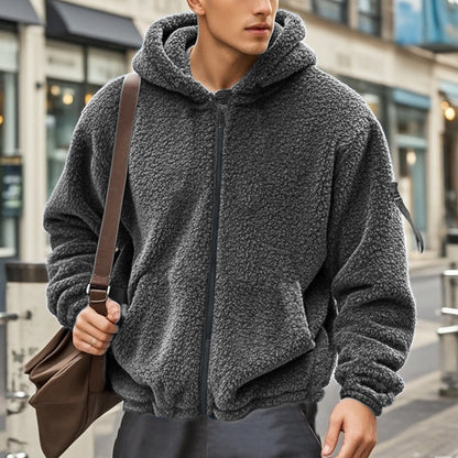American Men's Double-sided Bejirog Loose Hooded Hoodie