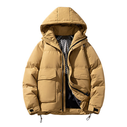 Hooded Down Jacket Men's