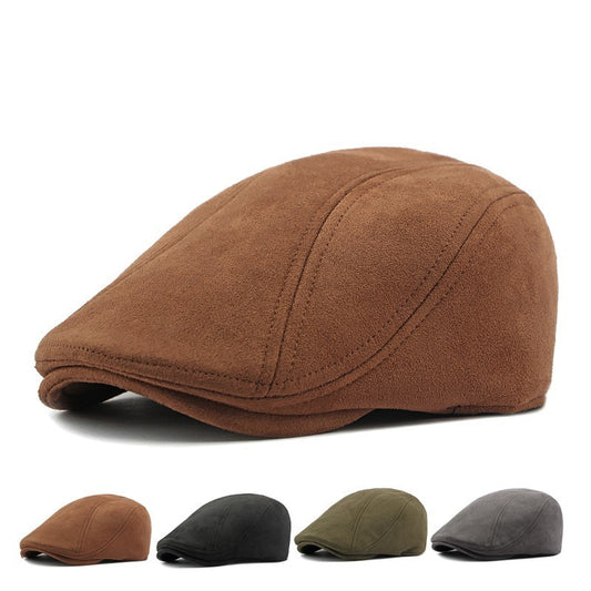 Simple Light Board Suede Hat For Men