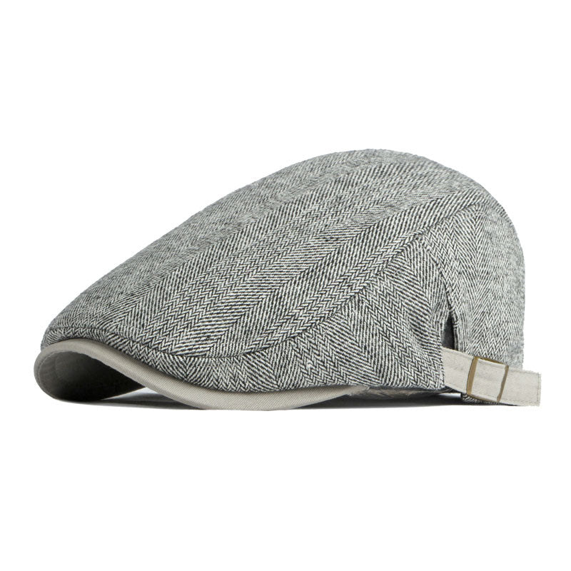 Men Retro Cotton Beret