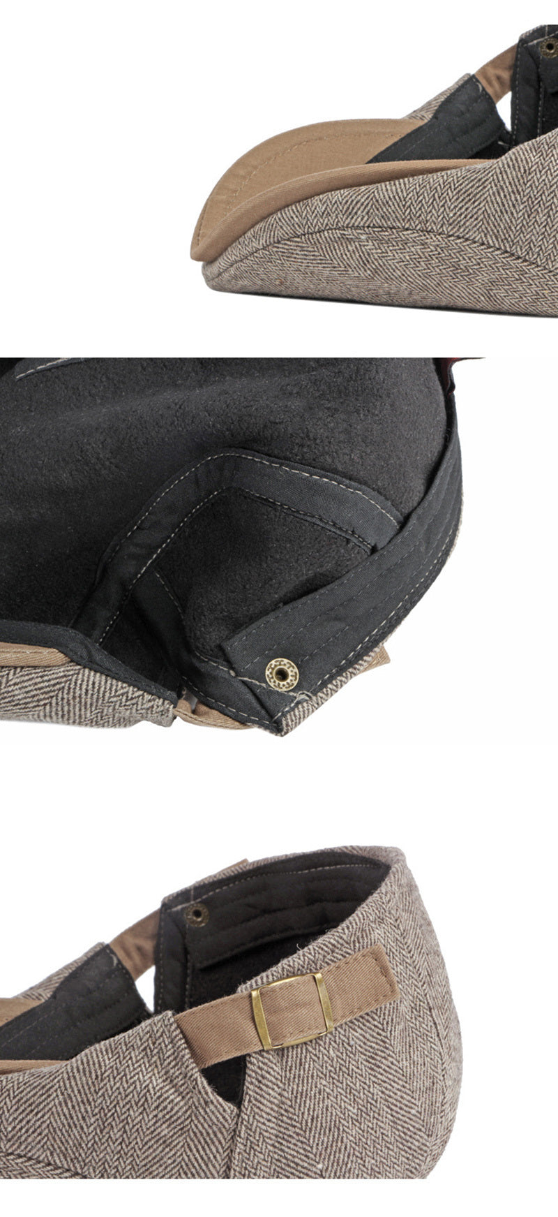 Men Retro Cotton Beret