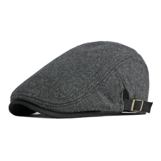 Men Retro Cotton Beret