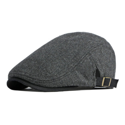 Men Retro Cotton Beret