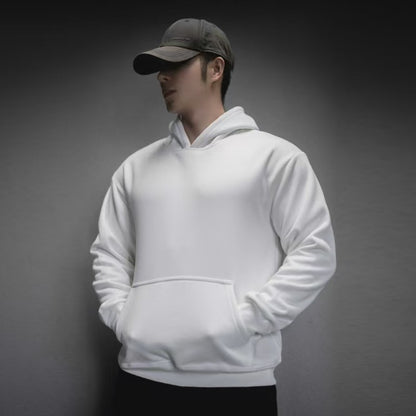 American-style Heavy Polar Fleece Casual Exercise Training Running Hooded Sweater