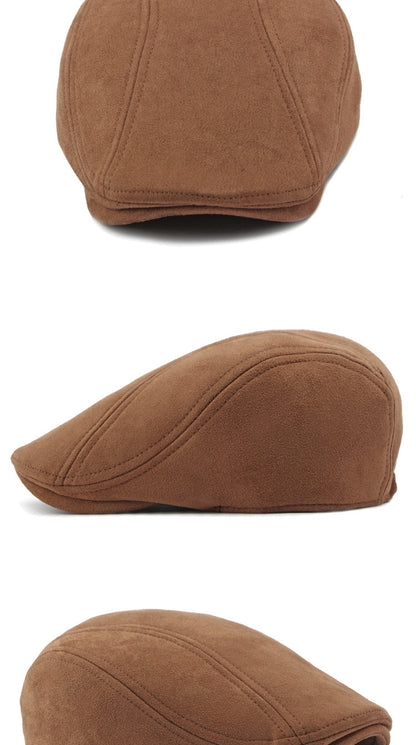 Simple Light Board Suede Hat For Men