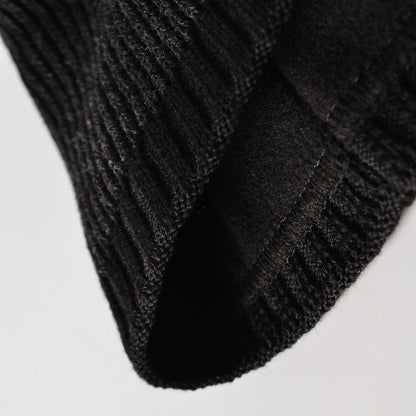 Men's Knitted Hat Two-tone Straight Edge Outdoor Leisure
