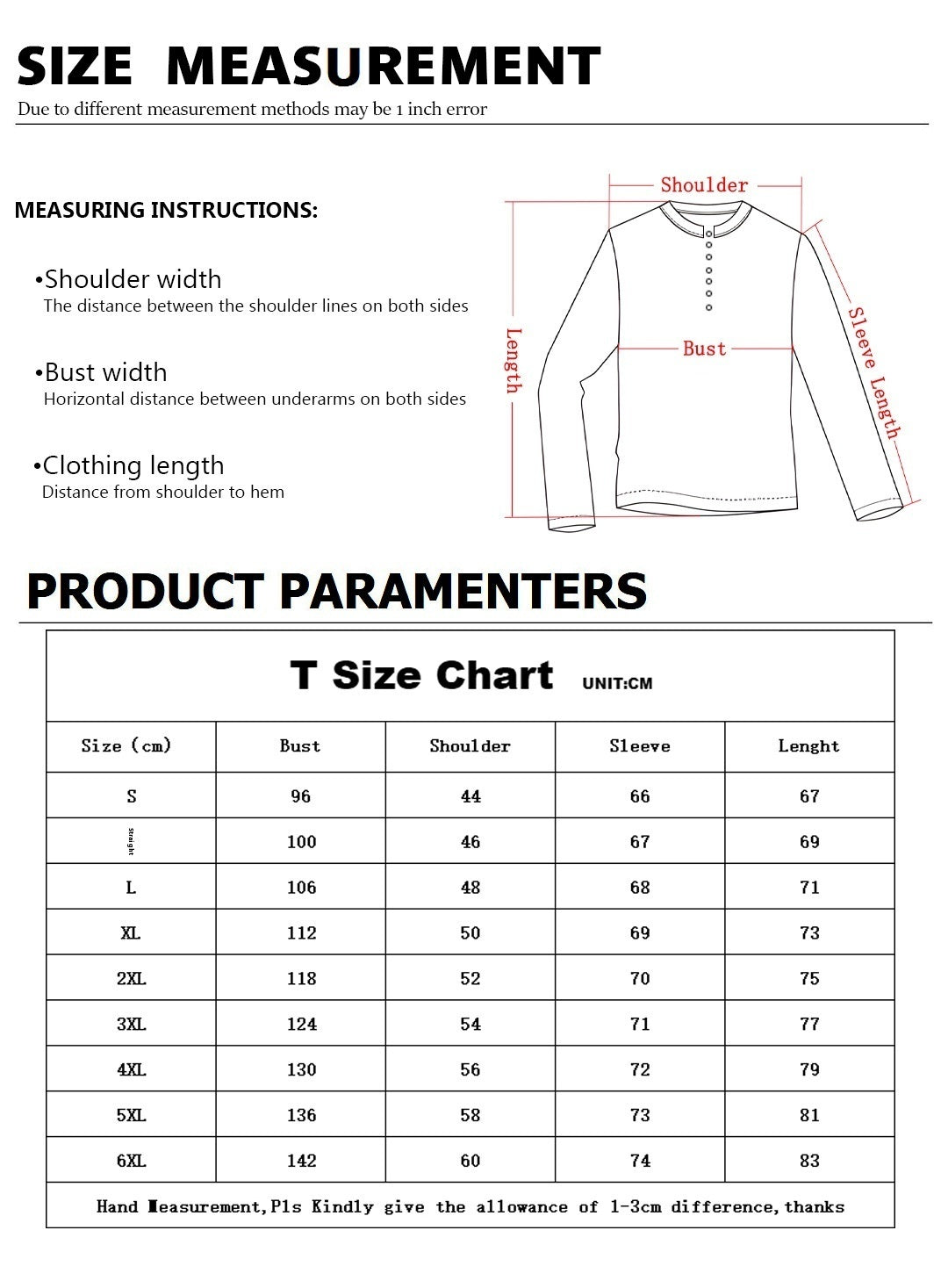 Digital Printing Men's Long-sleeved T-shirt England