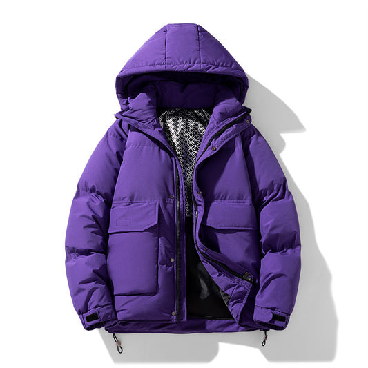 Hooded Down Jacket Men's