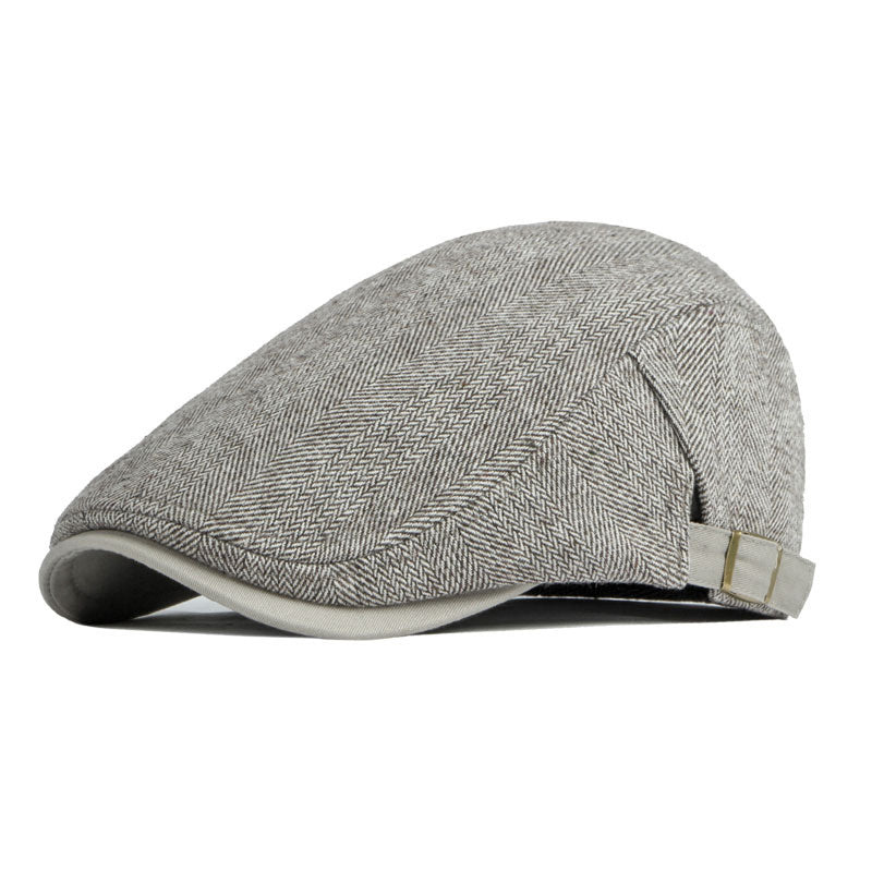 Men Retro Cotton Beret