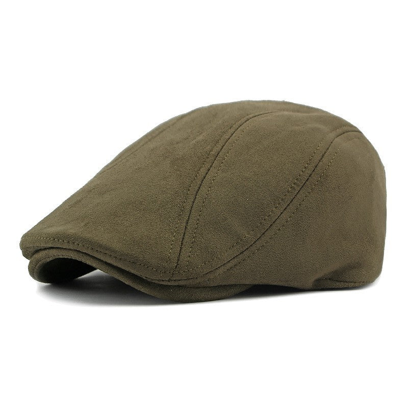 Simple Light Board Suede Hat For Men