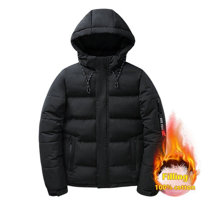 Men's Cotton Loose Velvet Jacket